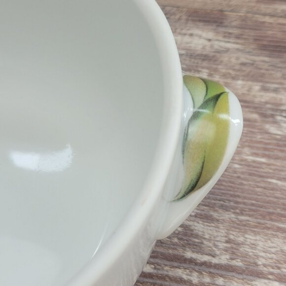 Royal Worchester Evesham 1 Pt Round Covered Casserole Dish, Peach Knob, England - Picture 13 of 15